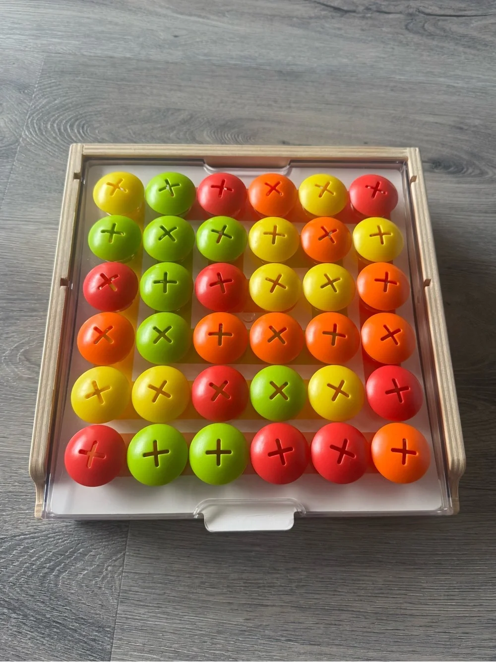 Lovevery Mosaic Button Board
